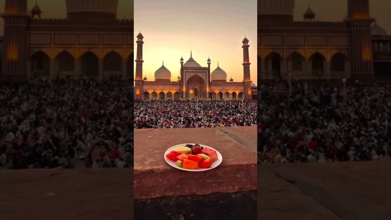 iftari at jama masjid 😍.. #shortsfeed #shorts