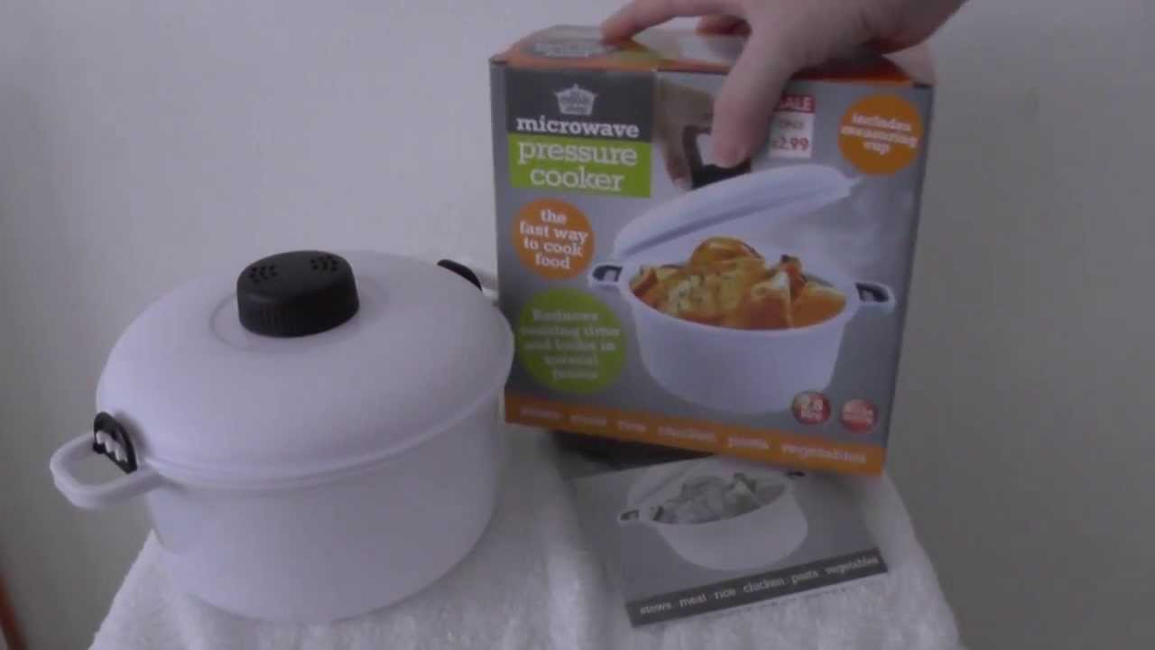 Microwave Pressure Cooker : A quick first impression before use