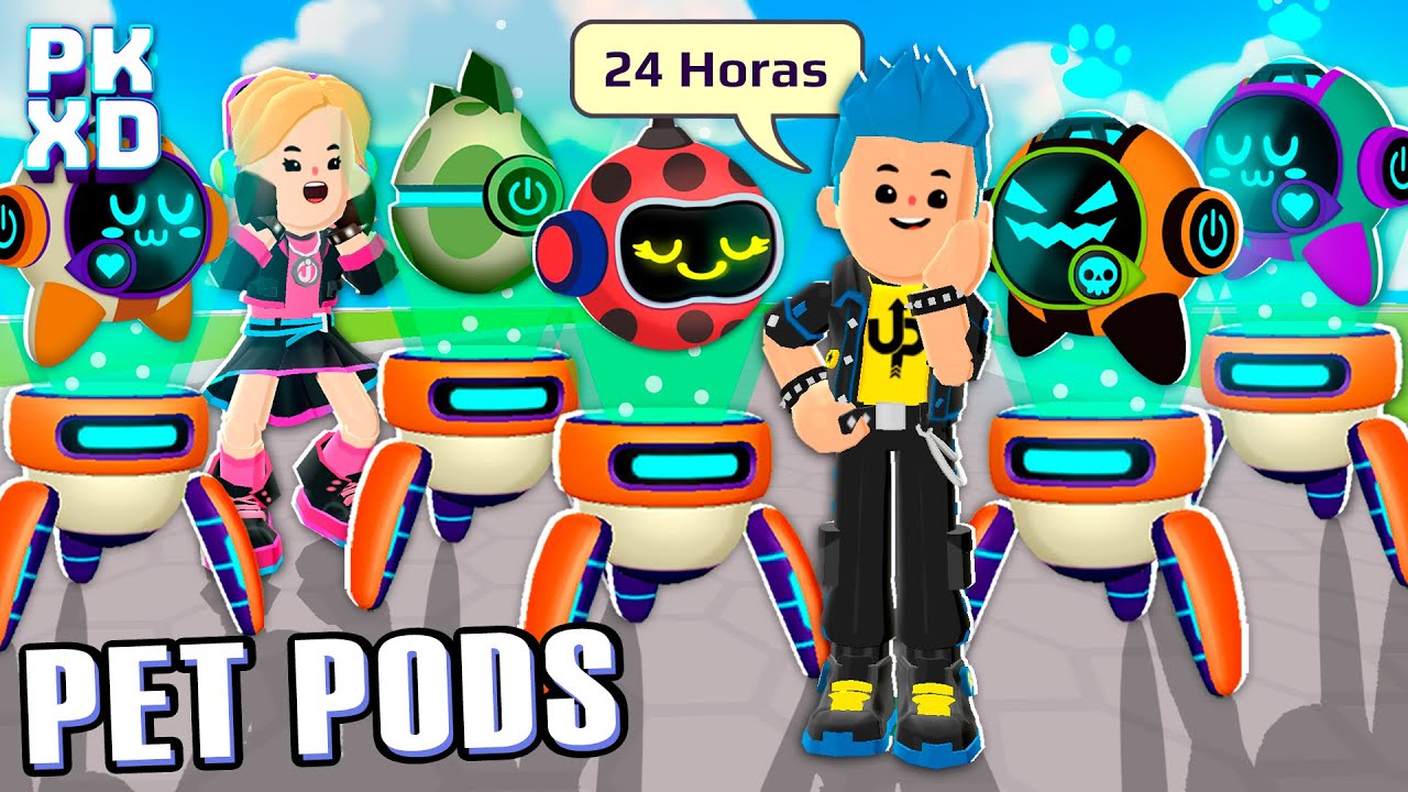 ⏱️ 24 Horas Abrindo PET PODS no PK XD | O FILME