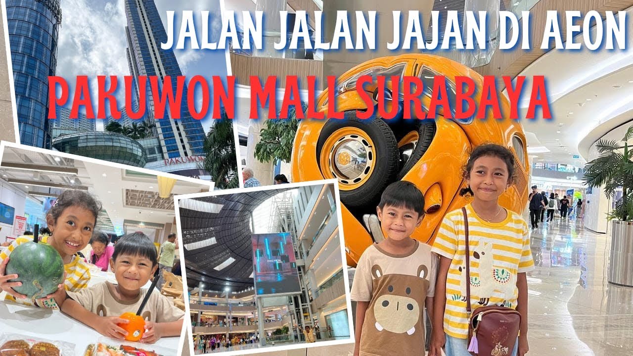 JALAN JALAN DI PAKUWON MALL SURABAYA 2026 !! COBAIN SEMANGKA UTUH DI JUS ‼️ #pakuwontradecenter