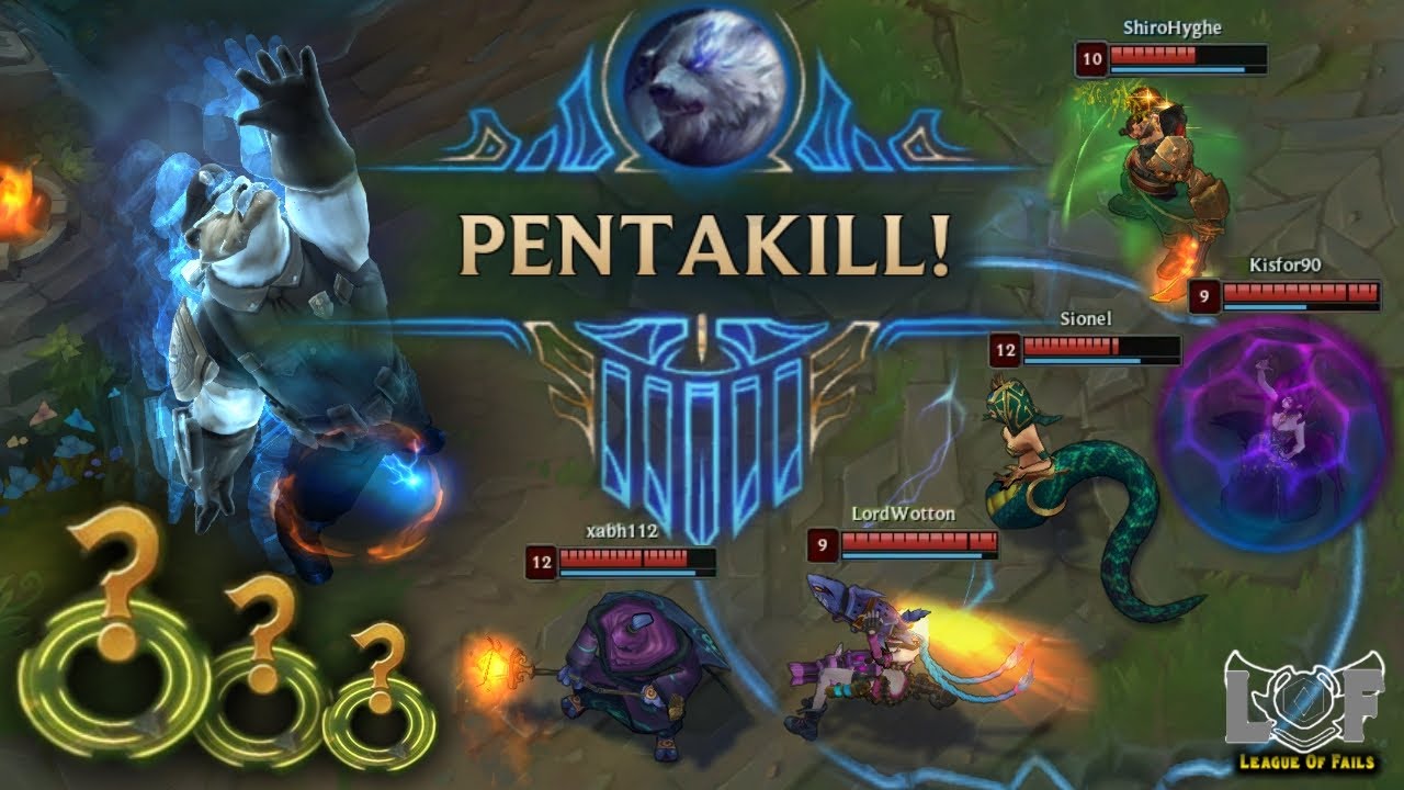 15 Minutes Best Pentakill LoL Moments - League of Legends 2020