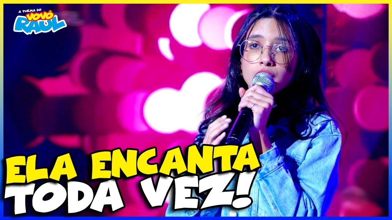 HELOISA GIBERTONI de 14 anos CANTOU - 