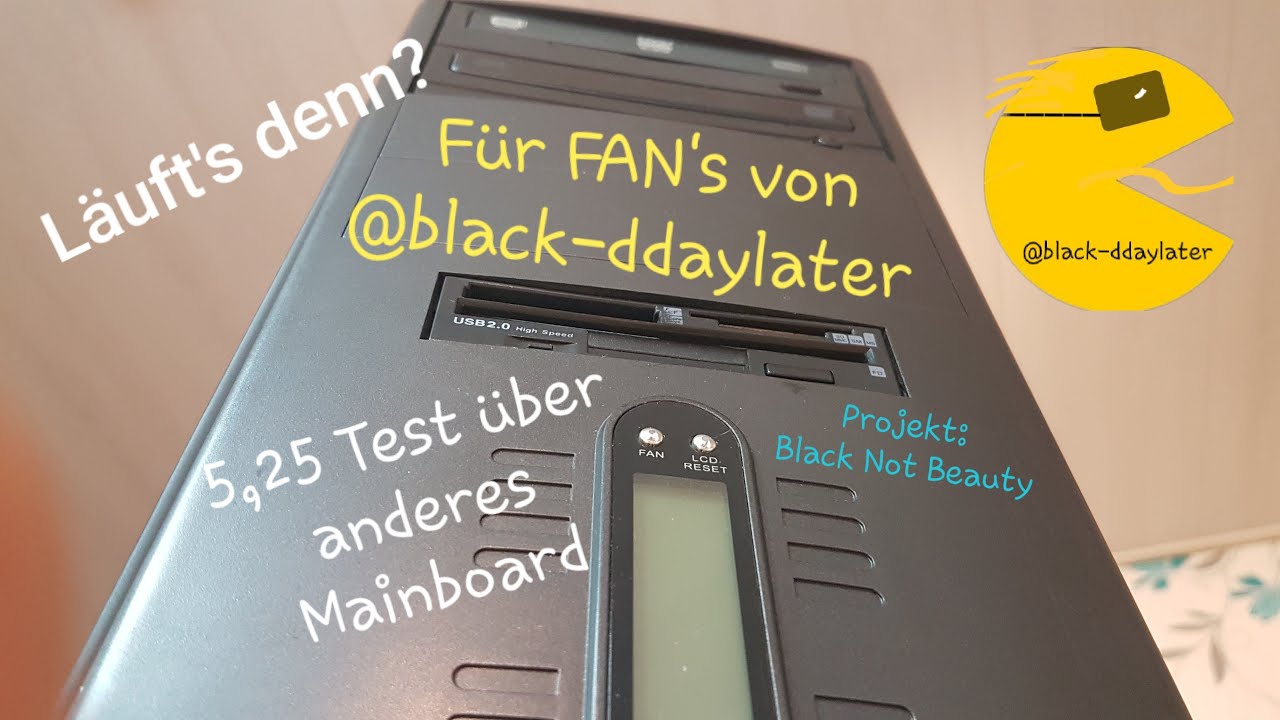 Black Not Beauty - Diskettenlaufwerk 5,25