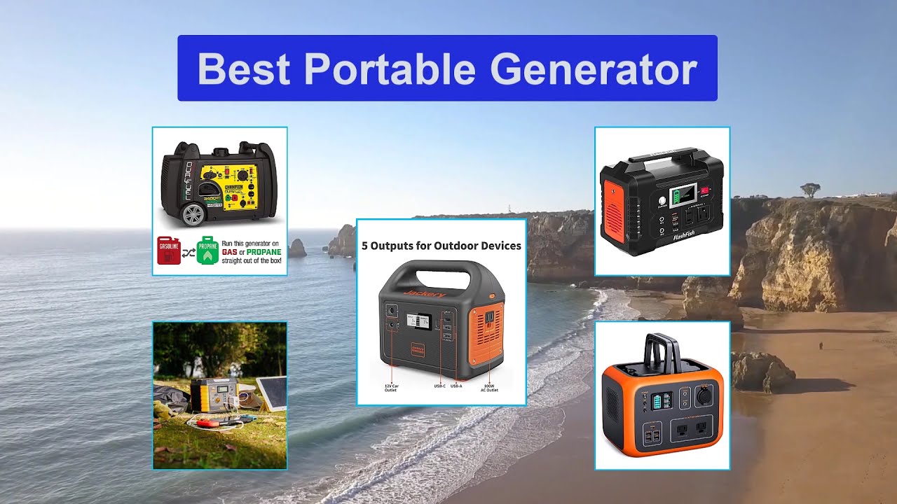 ▶️Portable Generator: Top 5 Best Portable Generator For 2021 - [ Buying Guide ]