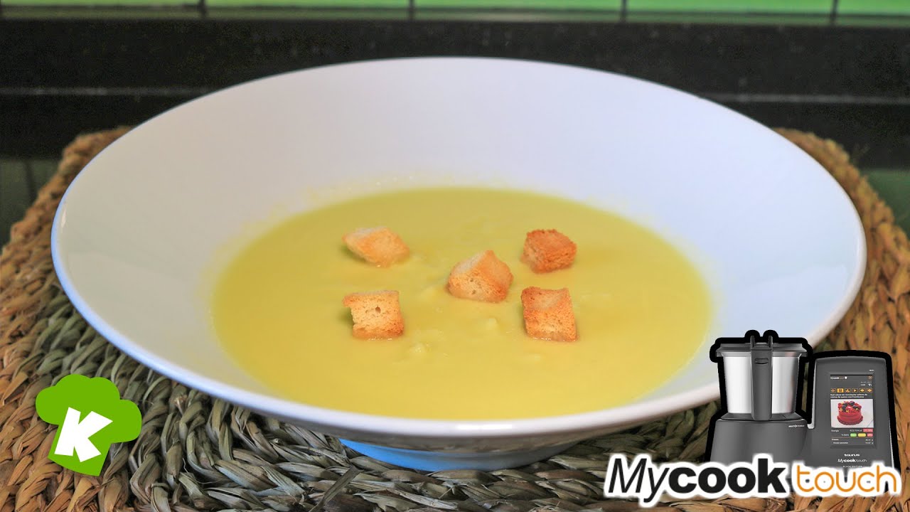 ᴸᴬ CREMA DE CALABACIN 🍵 más Deliciosa Hecha en Taurus MyCook Touch 🥒🥒 RECETAS MyCook Touch Español