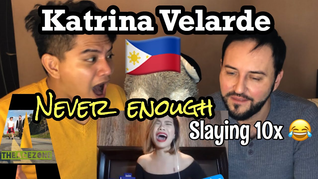 Singer Reacts| Katrina Velarde- Never Enough | The Greatest Showman
