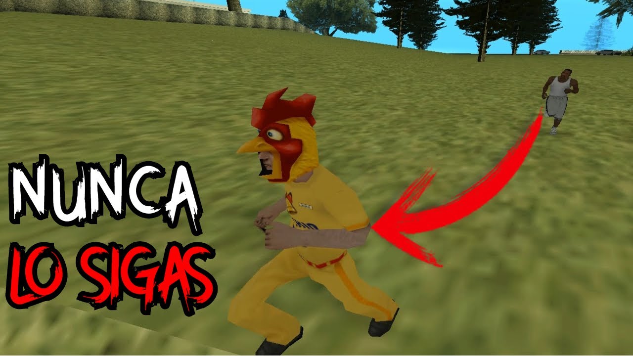 Nunca sigas al CHICO DEL CLUCKIN' BELL en GTA San Andreas o te arrepentirás