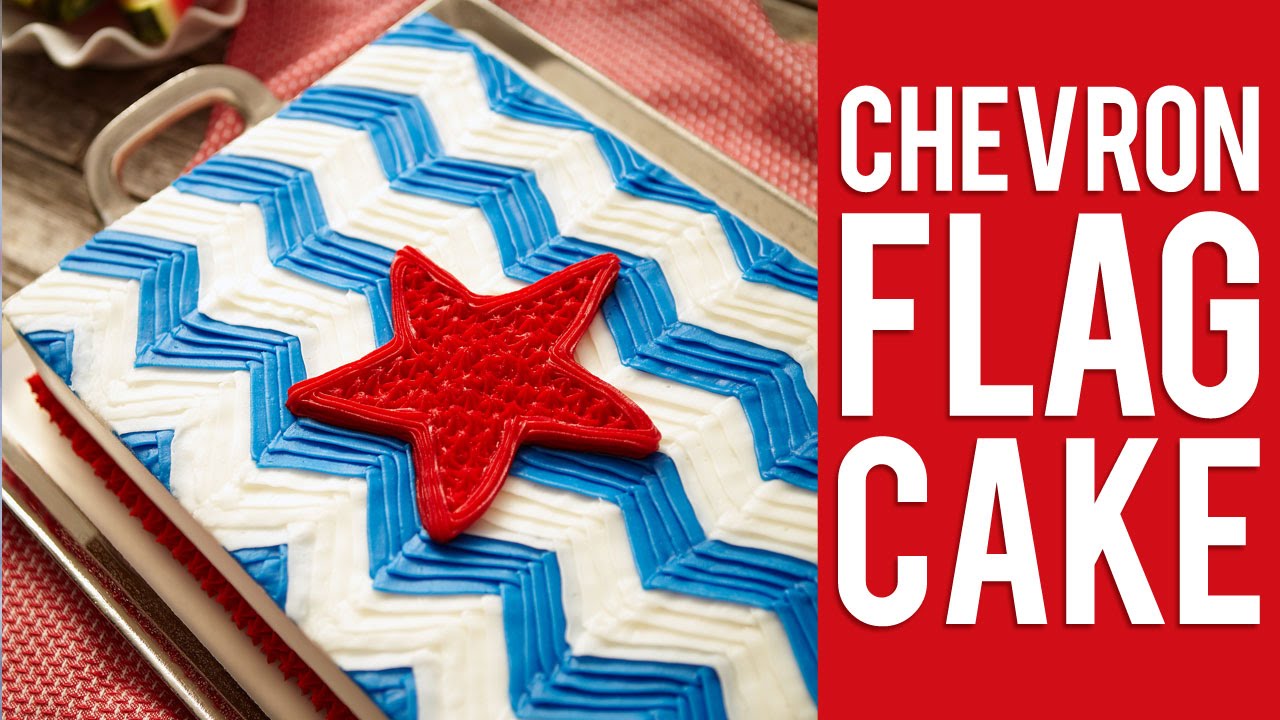 How to Decorate a 4th of July Cake
