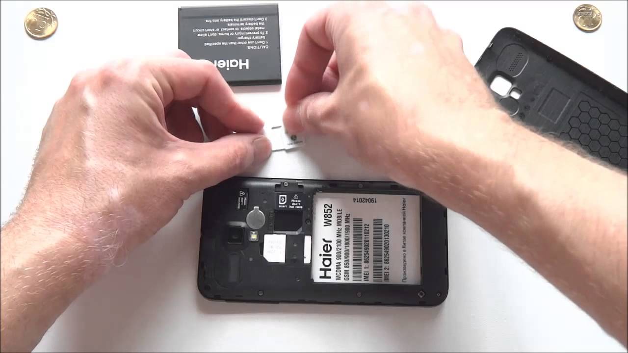 Haier W852 - распаковка, предварительный обзор