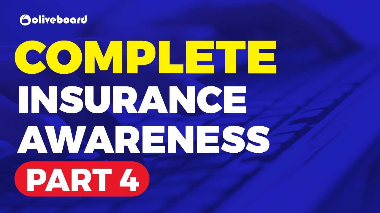 Complete Insurance Awareness for NIACL AO Mains 2021 | Chapter - 4  @Oliveboard  ​
