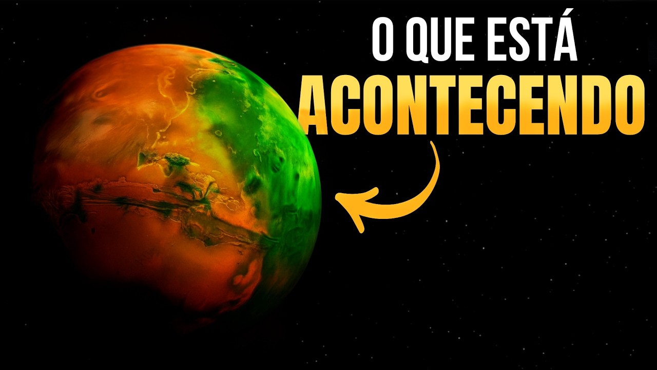 A NASA encontra sinal de vida em Marte