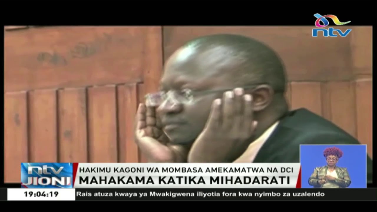 Hakimu akamatwa na DCI kwa madai ya kuiba dawa za kulevya, Mombasa