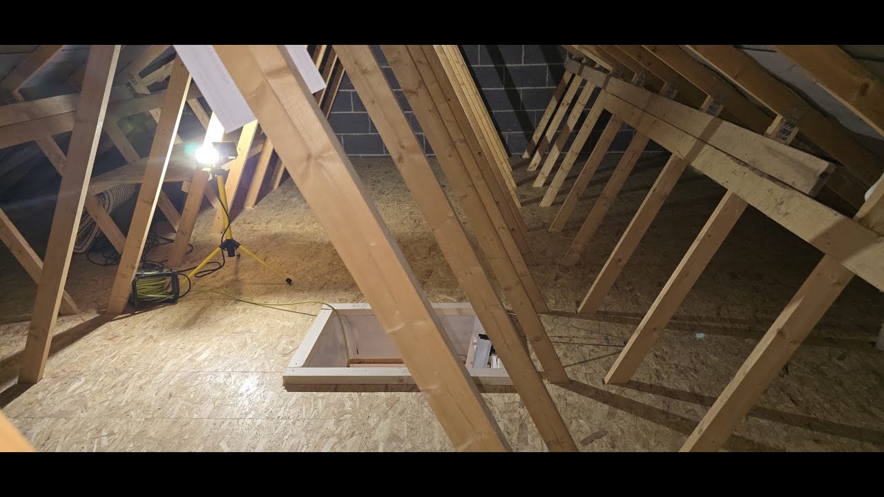 Title: Loft Boarding with Raised System | 38m² Full Loft Conversion + Ladder & Shelving