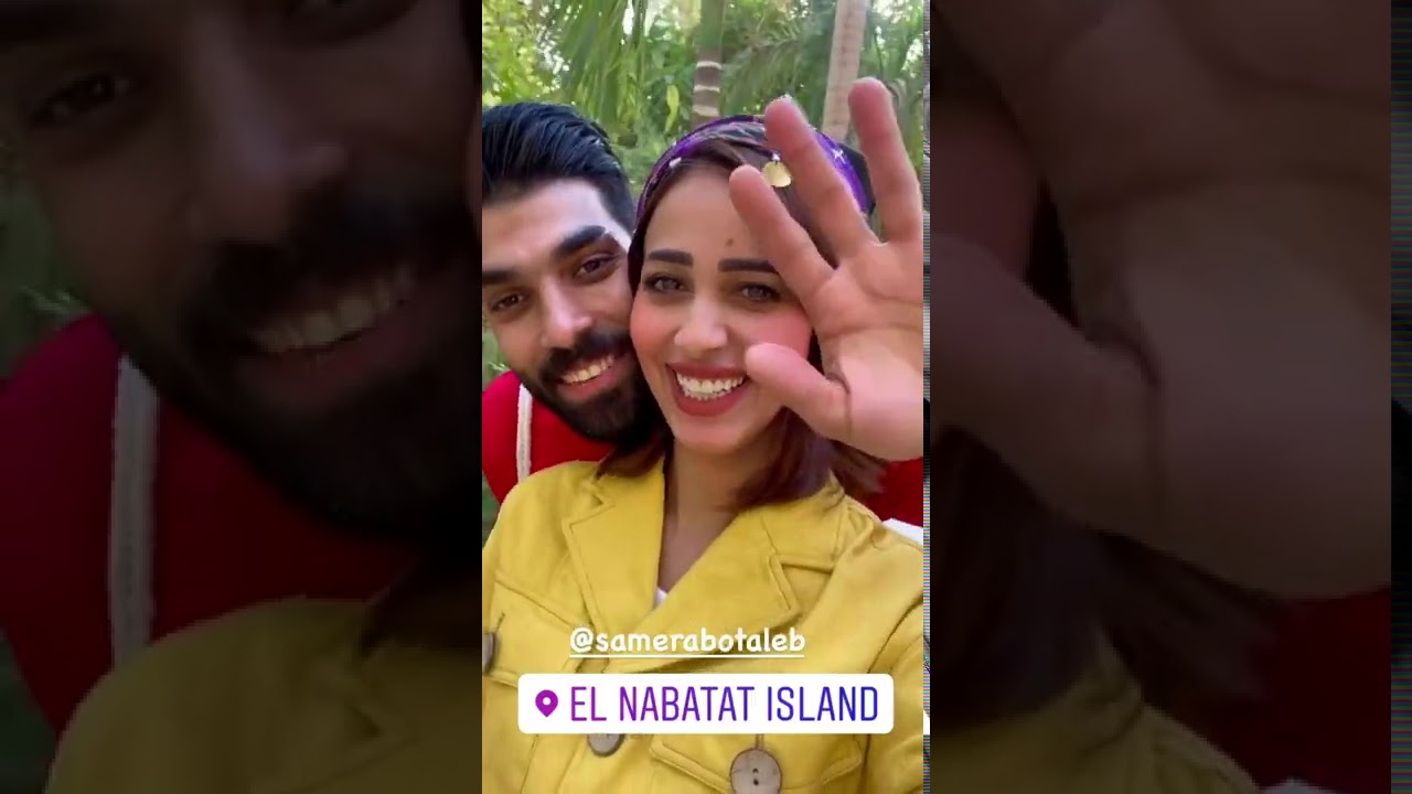 اليوم الاول في اسوان للعرسان رنا سماحة وسامر ابو طالب في شهر العسل ❤️