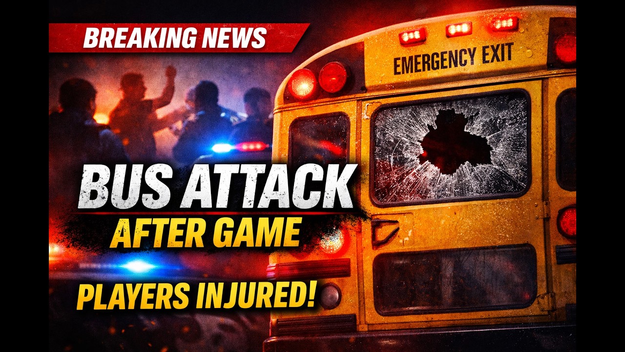 Chaos After Game: School Bus Vandalized, Students Hurt (1993)