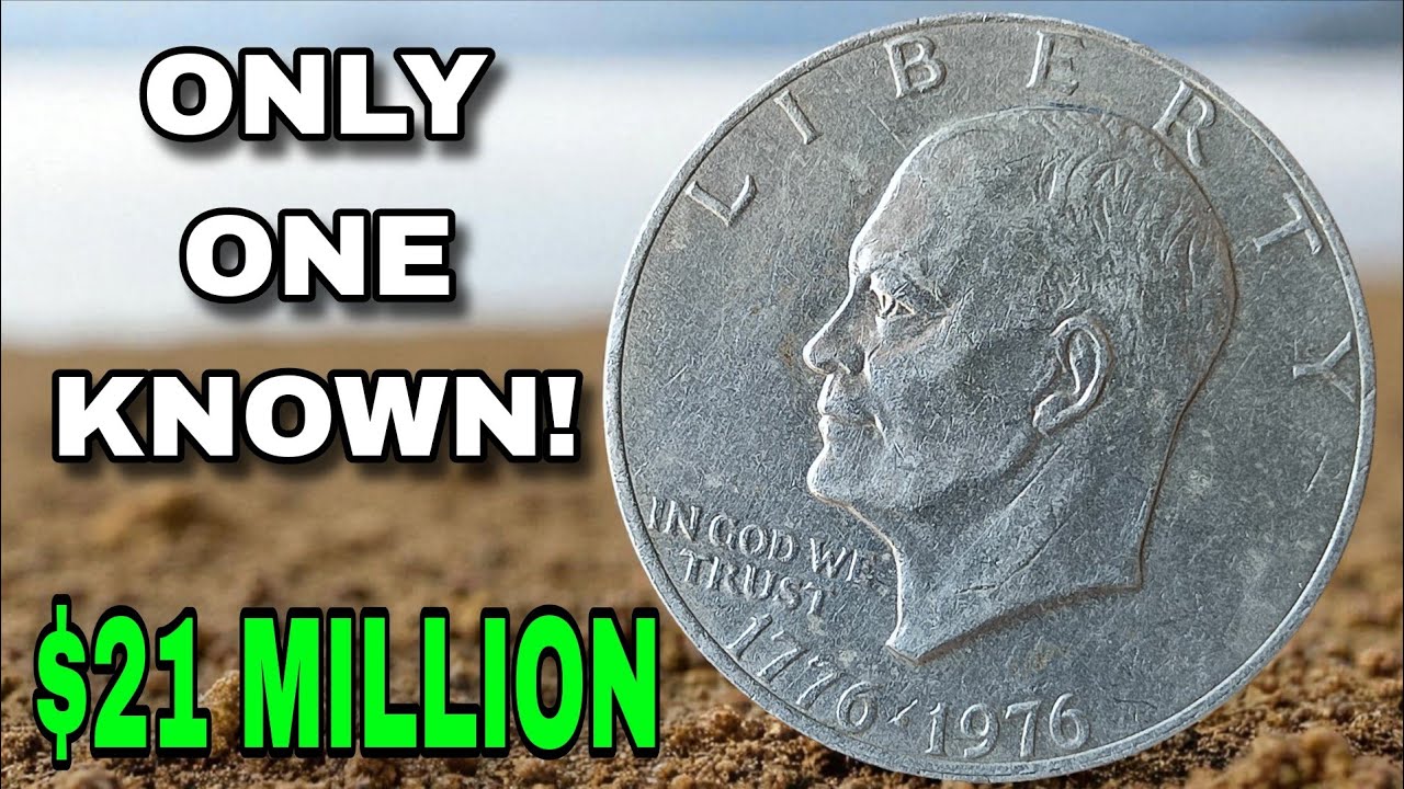 Most Rare And Valuable 1976 Eisenhower One Dollar Coin! US One Dollar Coins Worth Big Money!