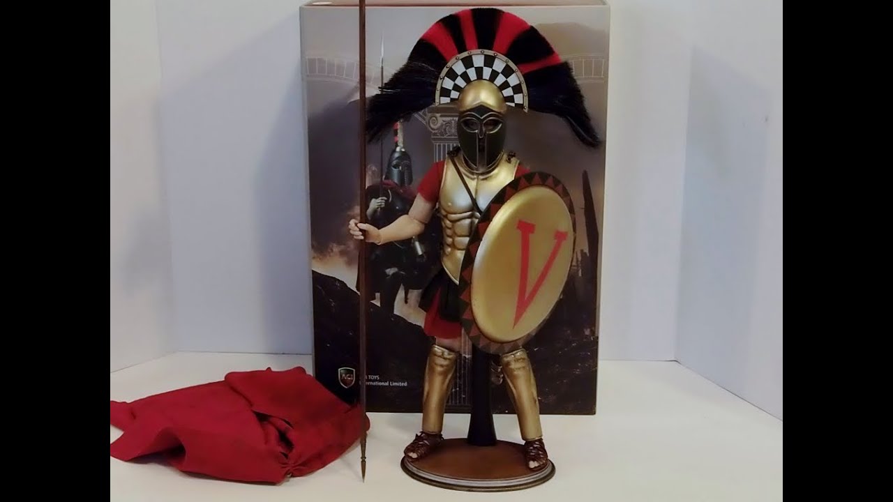 ACI Toys 1/6 Scale Figure Warriors Greek Hoplite Version D Unboxing and Review
