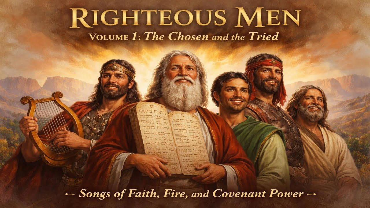 “RIGHTEOUS MEN - VOLUME 1: The Chosen and the Tried | Songs of Faith, Fire, and Covenant Power”