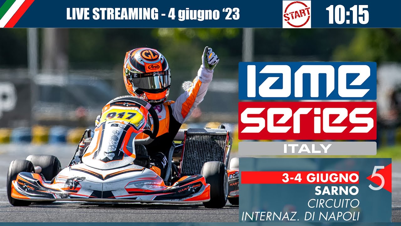 IAME Series Italy, ROUND 5 - CIRCUITO INTERNAZIONALE NAPOLI - MANCHE ELIMINATORIE,PREFINALI,FINALI