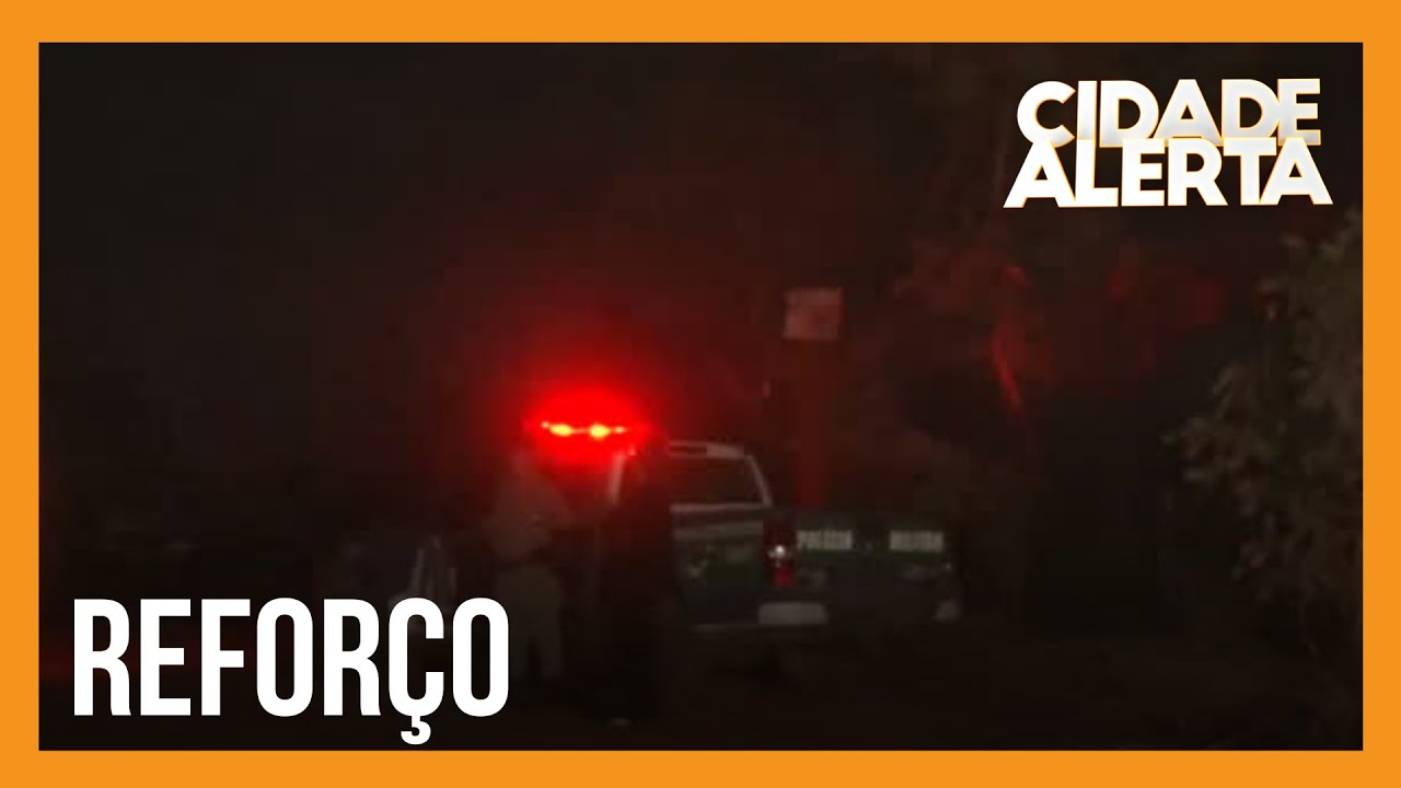 Mais viaturas chegam à região de chácaras em busca de Lázaro