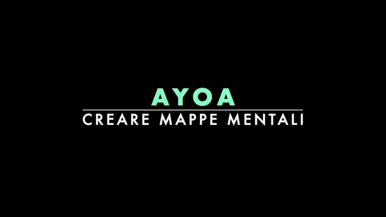 Ayoa: creare mappe mentali