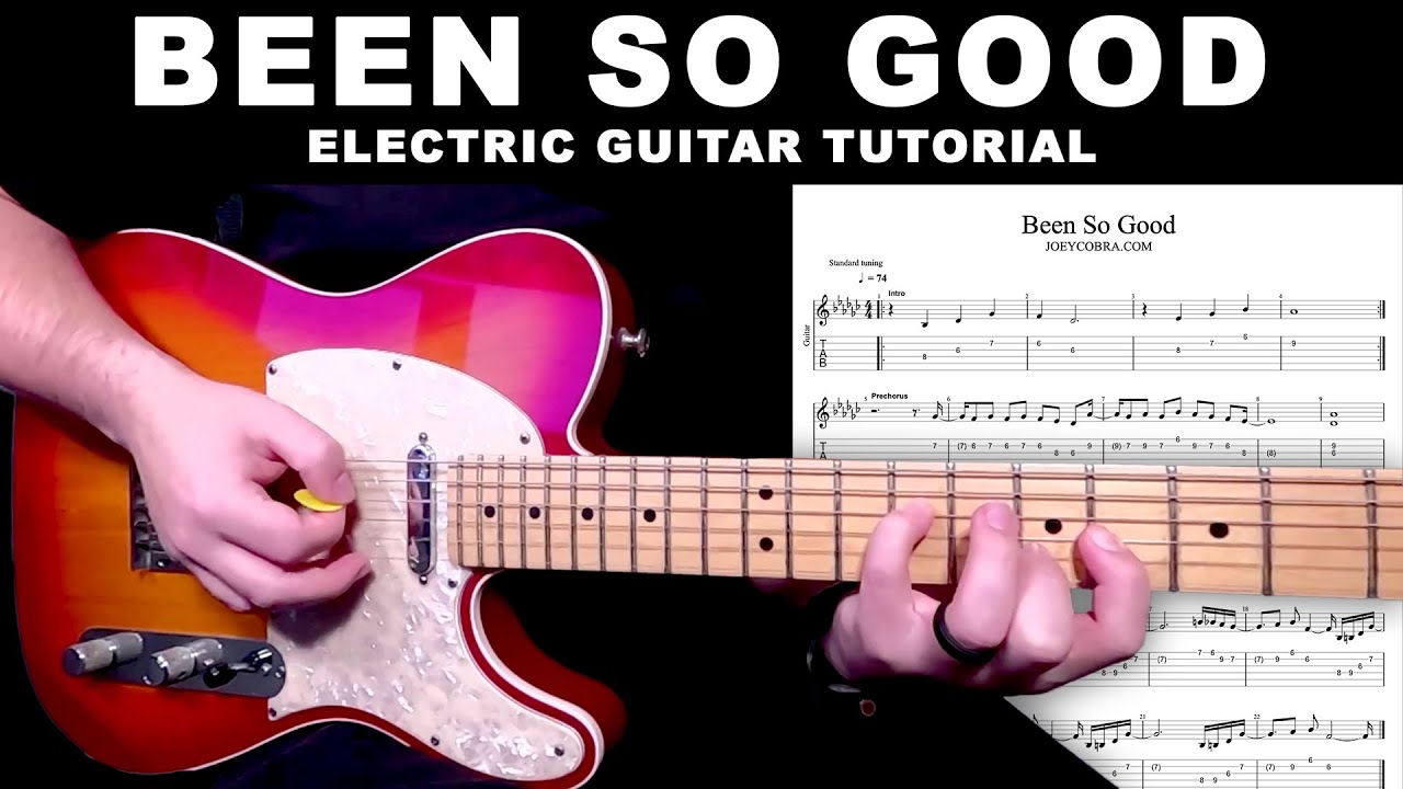 Been So Good (при участии Тиффани Хадсон) | Урок игры на соло-гитаре Elevation Worship с табулату...