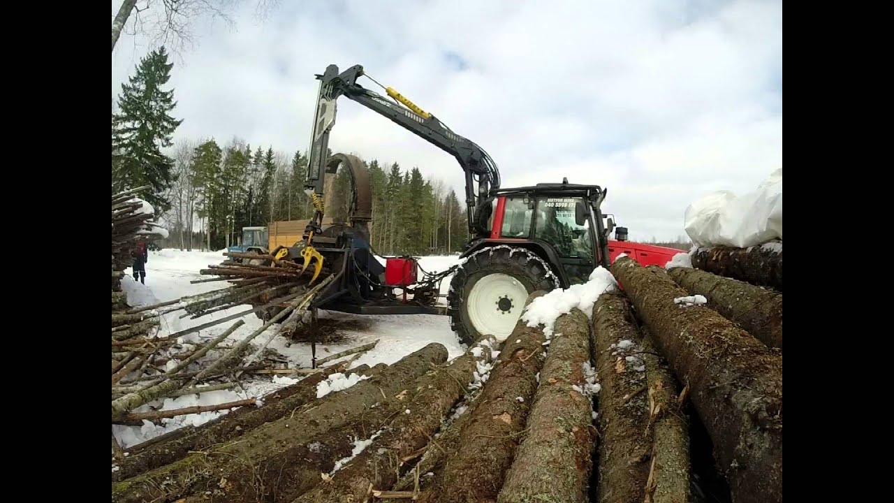 Hakkuri HAKE-JAKKE 2000. testiajoa kevättalvella 2016