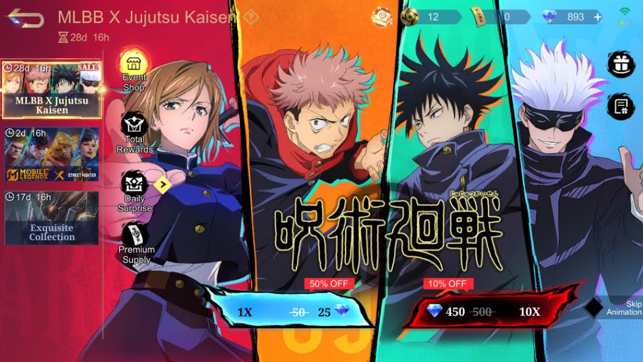 SUMMONING FOR YUJI WITH LEFT OVER COINS/PREMIUM SUPPLY (on a budget for now) 