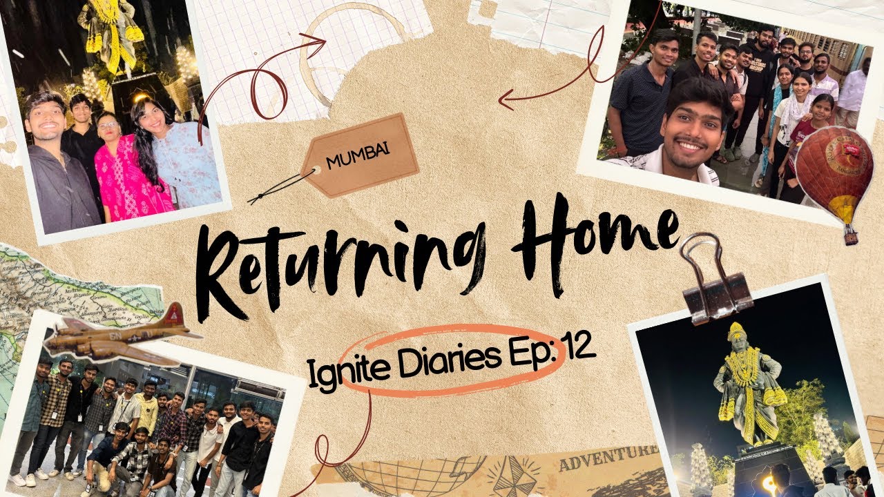 Returning Home to Mumbai 🤩 | Goodbye Chennai ❤️ | TCS Ignite Diaries Ep: 12 | TCS Training End #tcs 