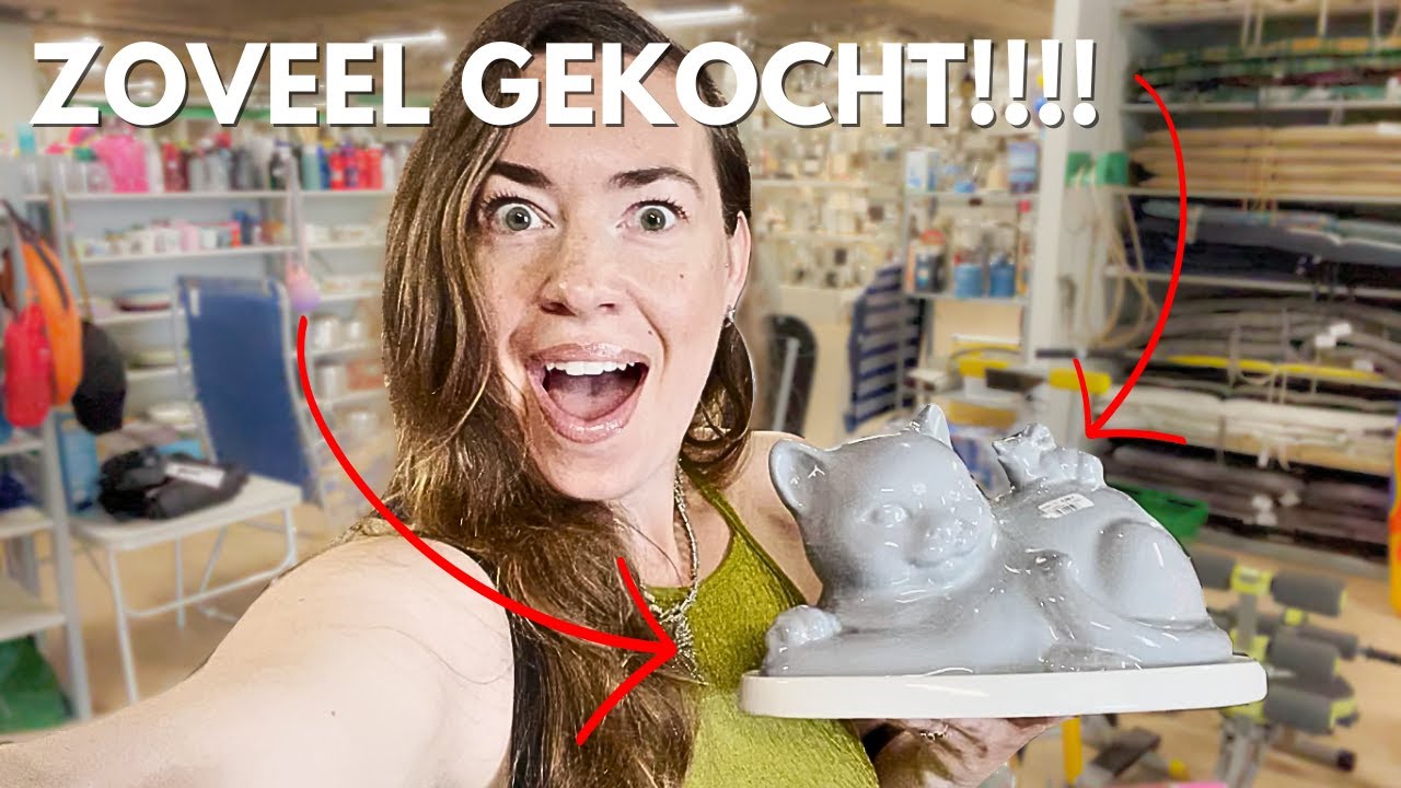 ENORME KRINGLOOP ONTDEKT 😍👉 2x naar de AUTO gelopen 😅♻️ ZOVEEL gekocht | ♥ iamtheknees