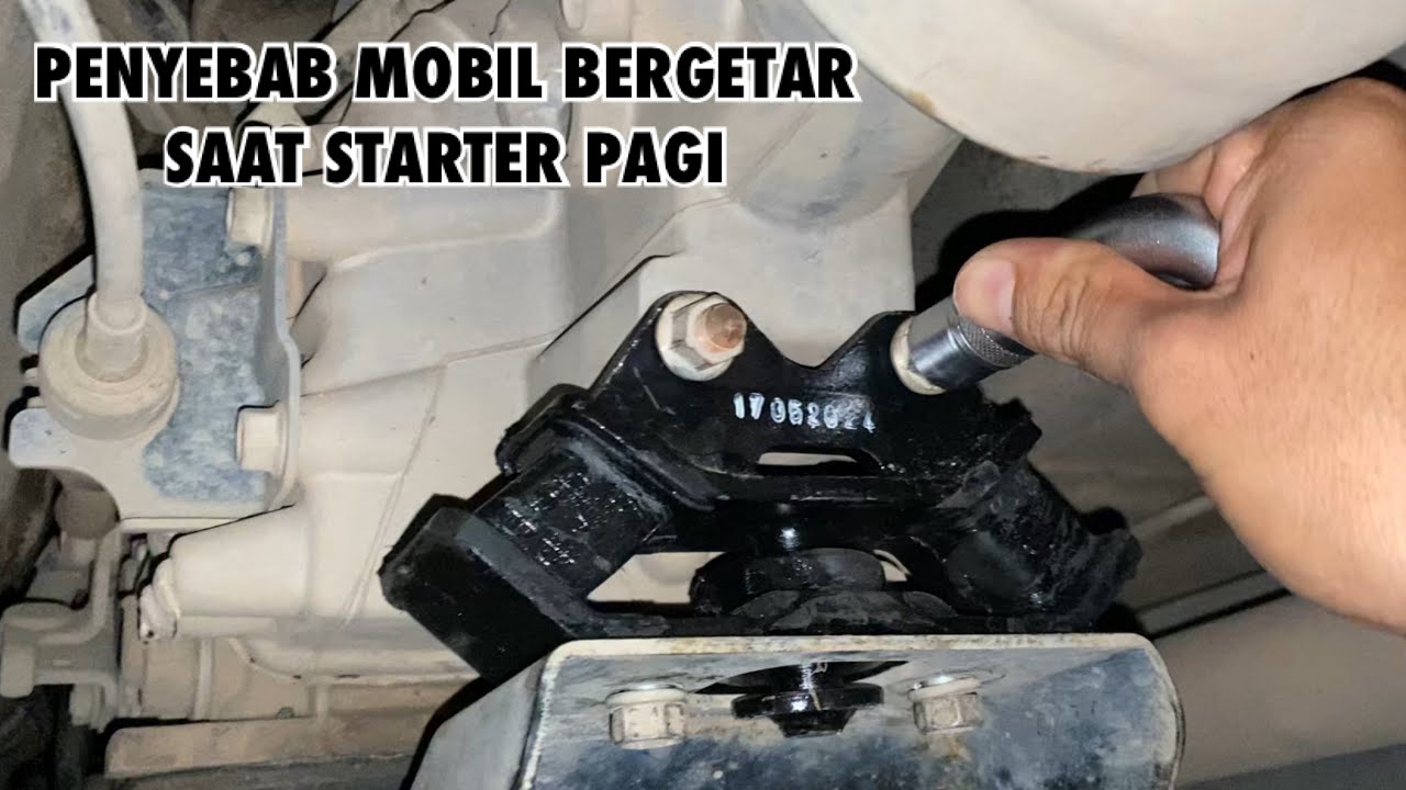 Cara mengganti mounting transmisi pajero sport 4d56