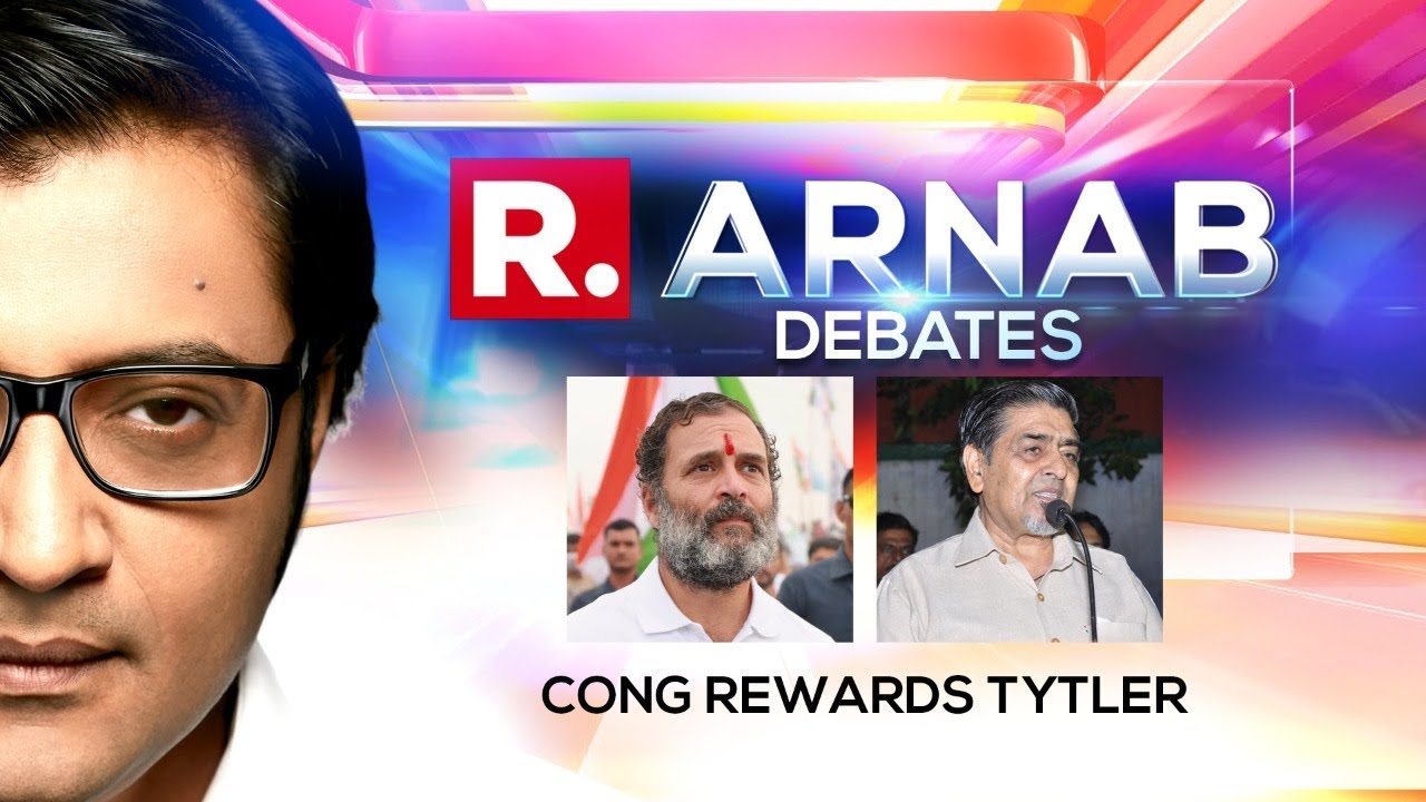Congress Honours 1984 Anti-Sikh Riots Accused Jagdish Tytler, Insults Victims | Arnab Debates