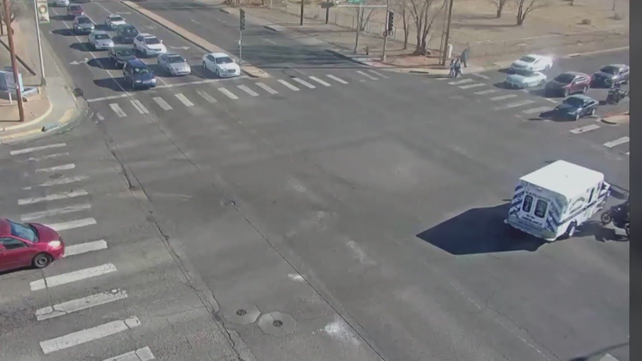 VIDEO: Witnesses describe scene in motorcycle, ambulance crash in Albuquerque