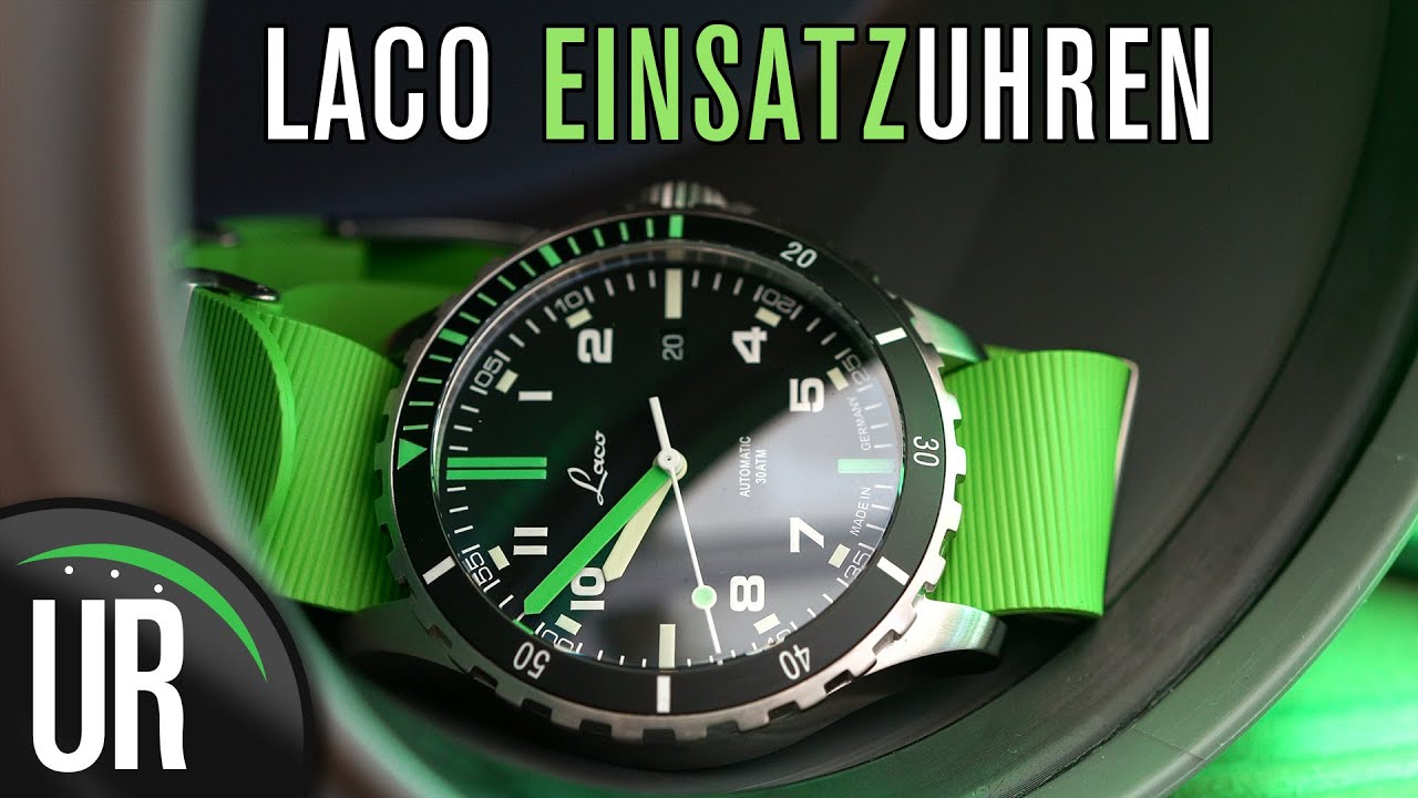 VOLLER EINSATZ: LACO EINSATZUHREN | AMAZONAS | ATLANTIK | MOJAVE |Test|Review|Deutsch
