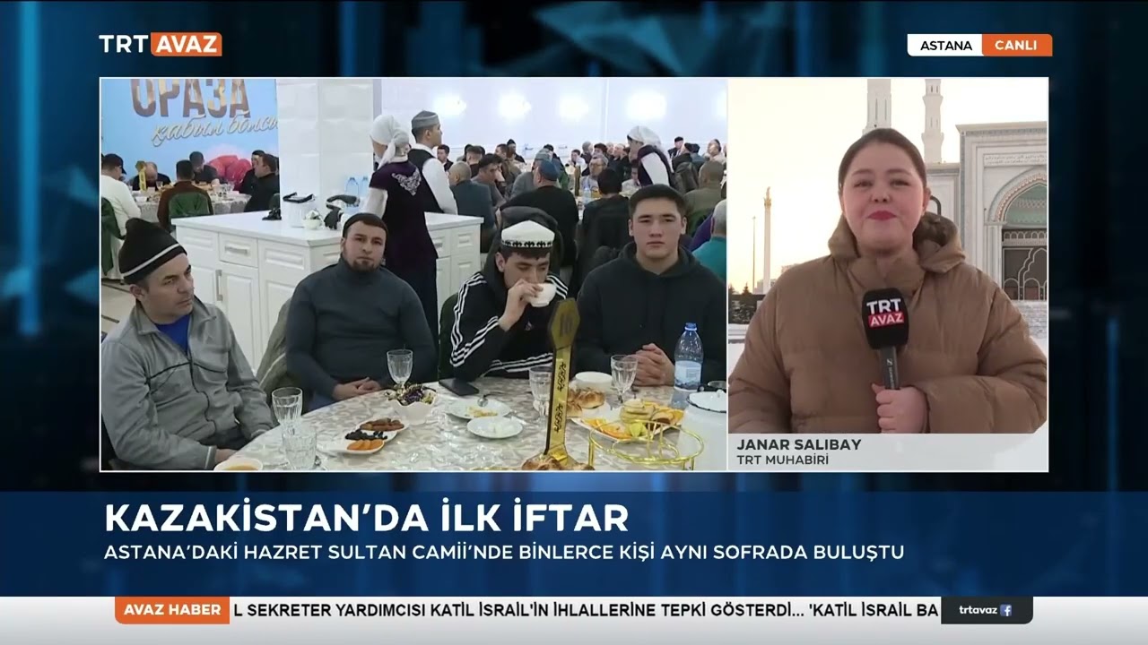 Kazakistan'da İlk İftar-TRT AVAZ HABER-19.02.2026