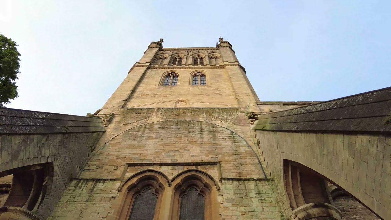 An Evening Walk Pershore Abbey, Pershore, Worcestershire, England 17th May 2024 