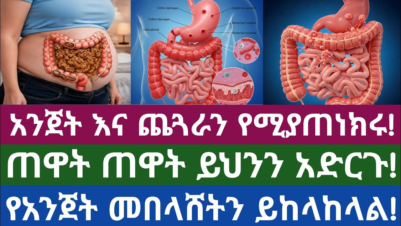 የጤናችሁ ማዕከል የሆነው የጨጓራና አንጀት ጤናን የሚያጠናክሩ ጠንካራ የጠዋት ልምዶች| morning habits that strengthen your gut