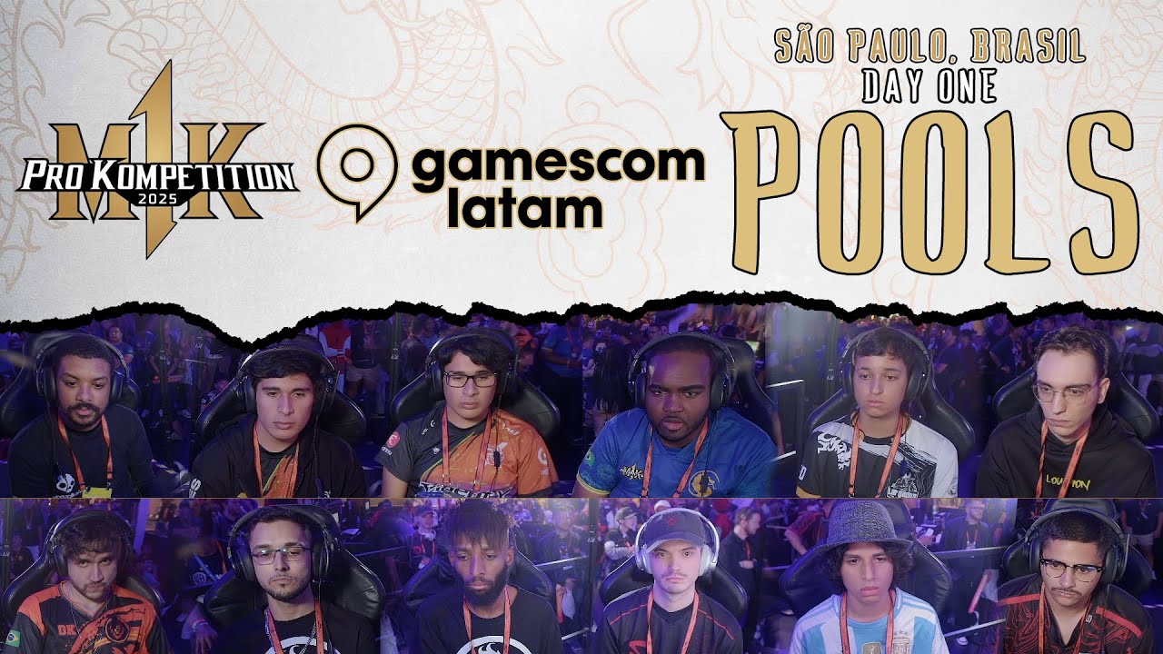 MK1 Pro Kompetition 2025 Gamescom LATAM Pools! Sonicfox, Nicolas, Scorpionprocs, MateuzinMH & More!