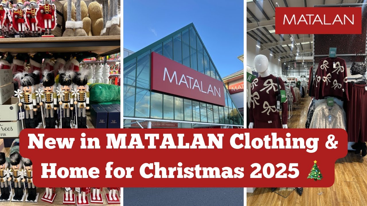 New in Matalan for Christmas 2025 🎅Matalan Clothing, Homeware & Gift Shopping Vlog 🎄