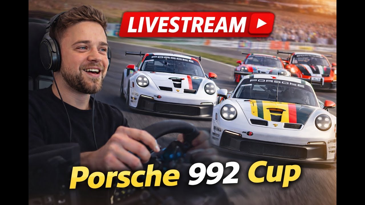 🔴 Live- First Race On Hockenheim Porsche Cup