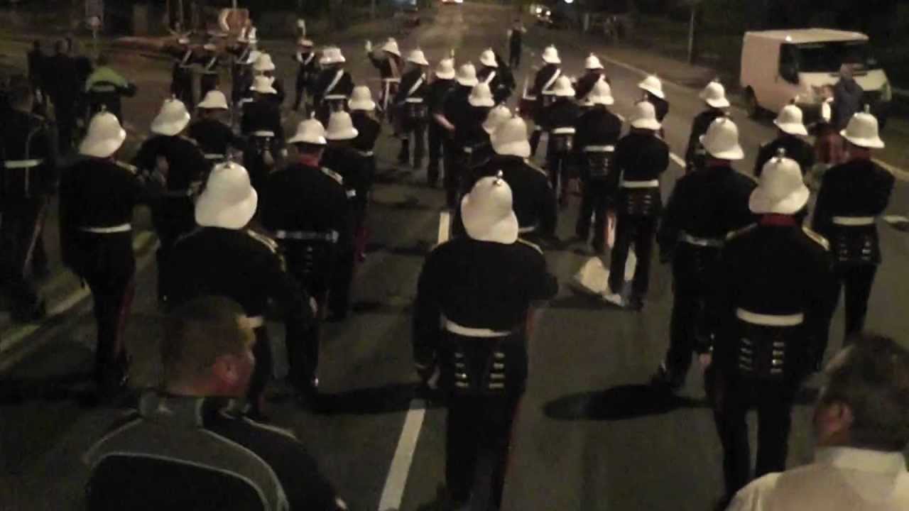 Omagh Protestant Boys Flute Band Finish Their Parade 2012