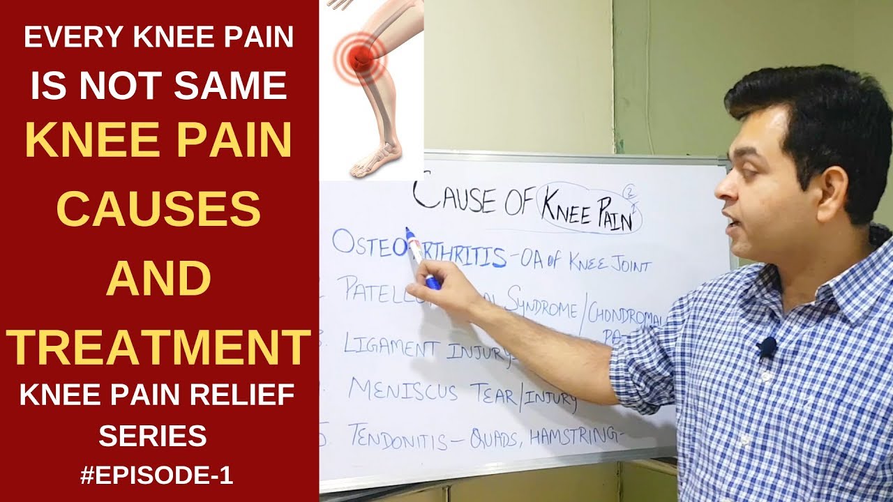 Pain in knee joint, Knee pain, Knee pain causes, Knee pain treatment, Meniscus, ACL, MCL Injury