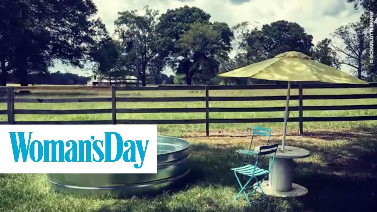 Stock Tank Pools Are Going to Be All the Rage This Summer | Woman's Day
