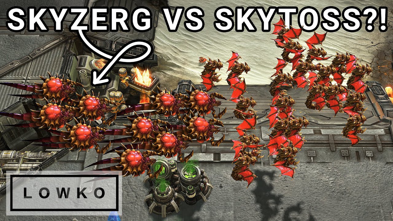 StarCraft 2: Dark's 100+ MUTALISKS vs SkyToss! (ShoWTimE vs Dark)