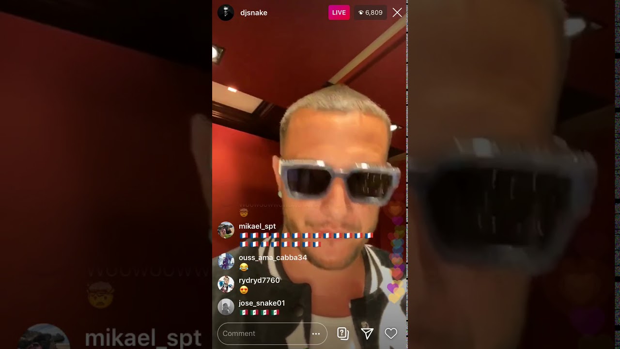Live instagram Dj.snake 🔥❤️Trust nobody🇩🇿🔥🐉❤️out now‼️