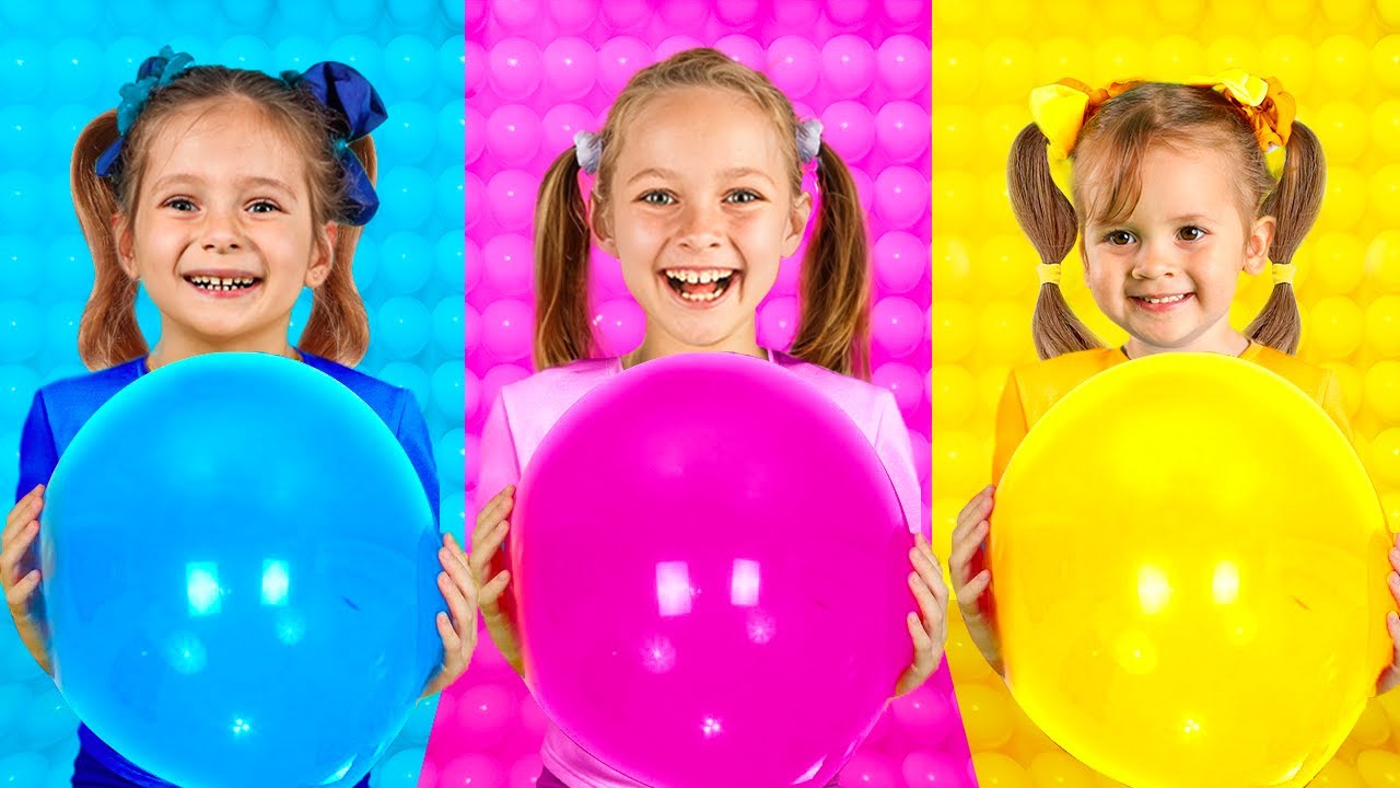 Globos y más canciones y cuentos divertidos para niños.