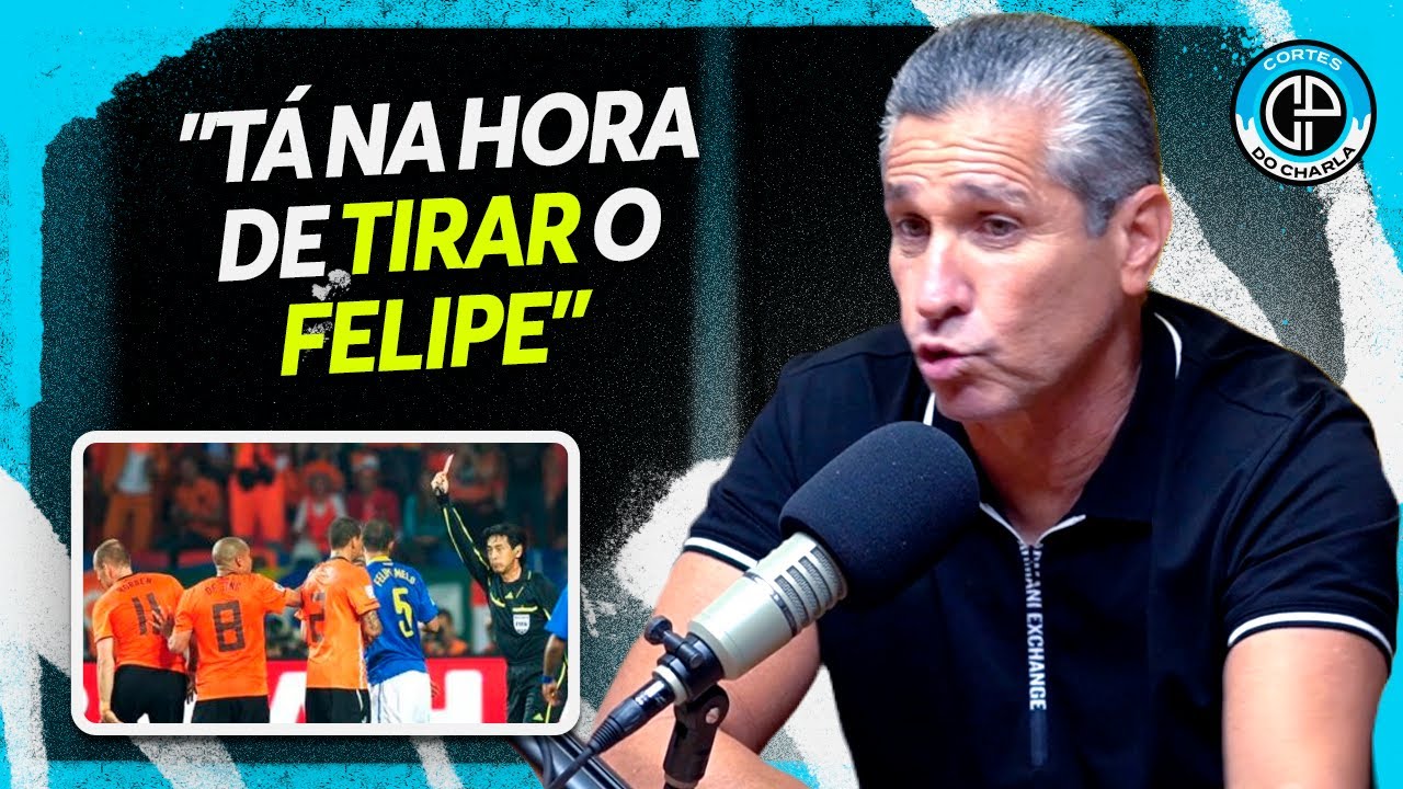 PREPARADOR FÍSICO DO BRASIL "PREVIU" EXPULSÃO DO FELIPE MELO NA COPA