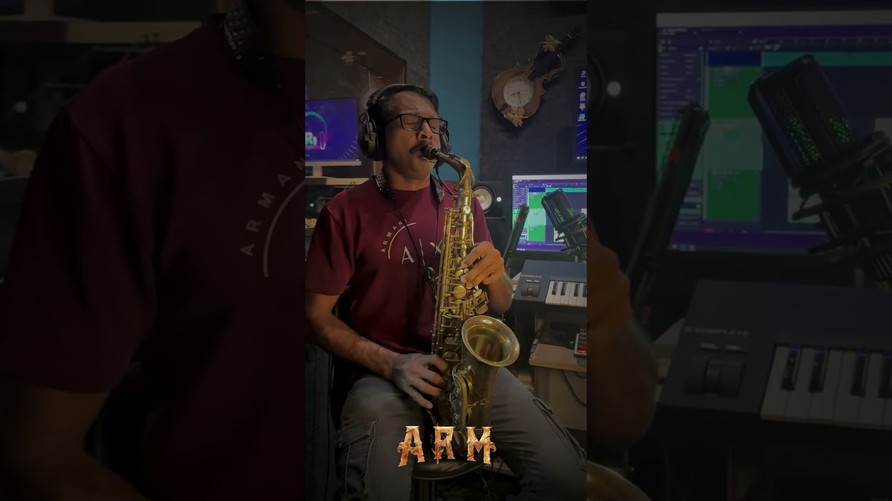 A.R.M     Angu vanakonilu   Rajesh RV Vayakal.  Saxophone solo