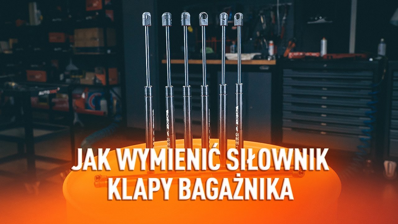 Jak wymienić siłownik klapy bagażnika w samochodzie [PORADNIK AUTODOC]