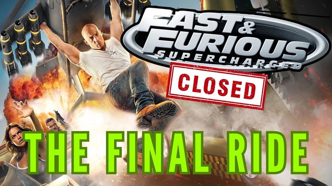 THE FINAL RIDE FAST & FURIOUS SUPERCHARGED FULL RIDE POV UNIVERSAL STUDIOS HOLLYWOOD #FastAndFurious